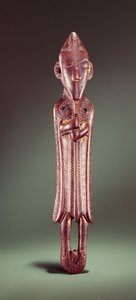 Figur av en kirkelig vikingtid (forgylt bronse)